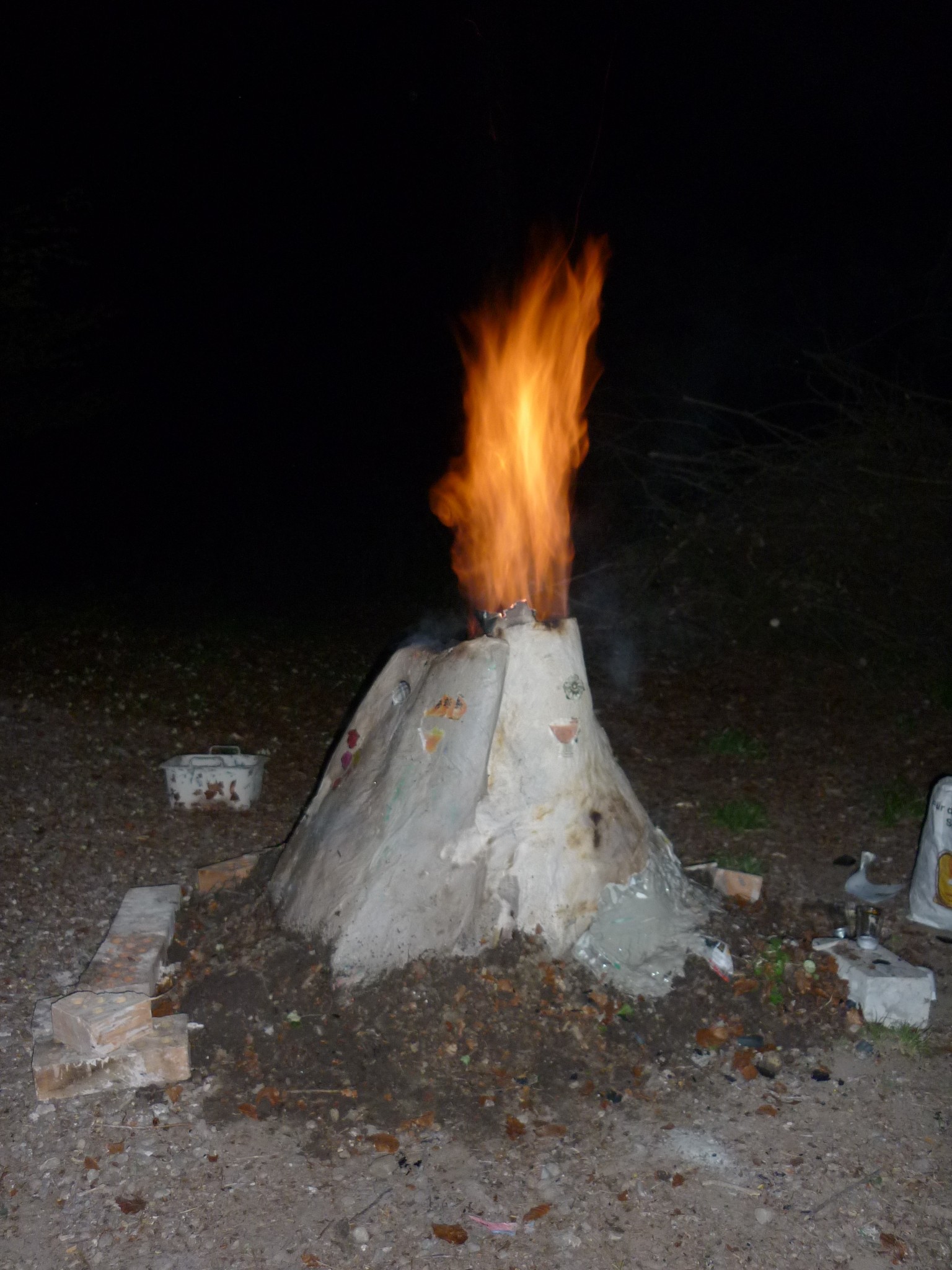 Vulkanofen Bauen Keramikwerk